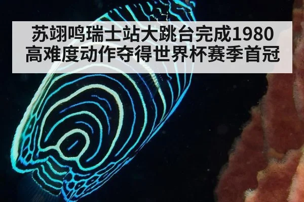 苏翊鸣瑞士站大跳台完成1980高难度动作夺得世界杯赛季首冠