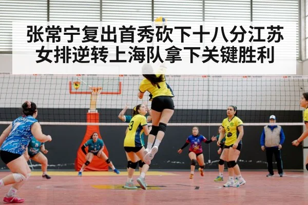 female volleyball player spike